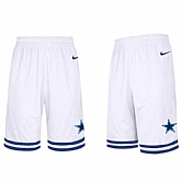 Dallas Cowboys White NFL Men's Shorts,baseball caps,new era cap wholesale,wholesale hats